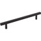 Jeffrey Alexander 160 mm Center-to-Center Matte Black Square Dominique Cabinet Bar Pull 845-160MB - alternate 1